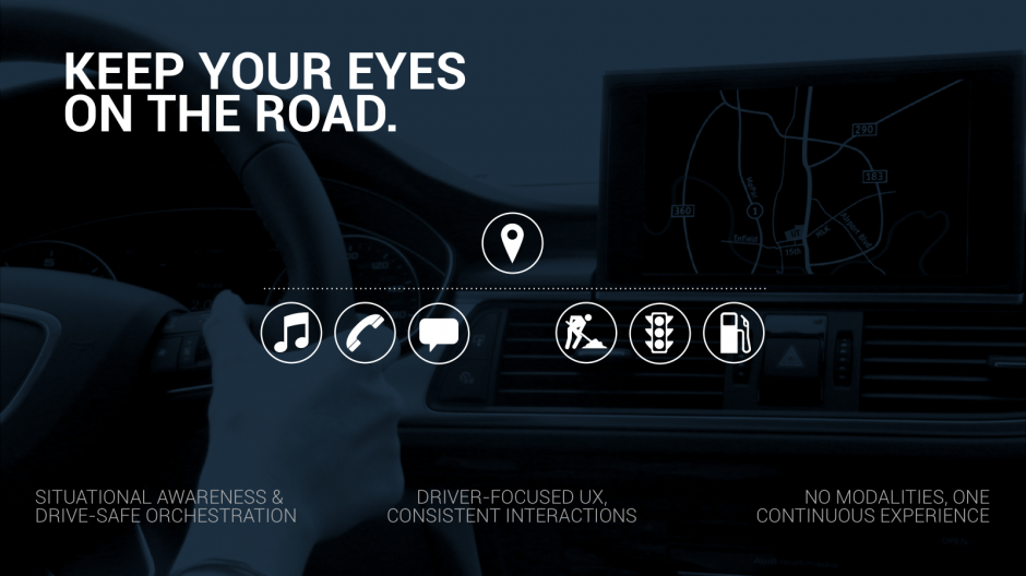 Keep your eyes on the road